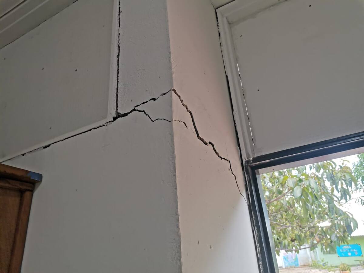 Sismo afectó a cerca de 100 viviendas en Buenavista, Córdoba