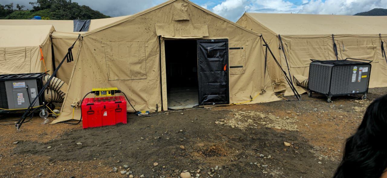 Hospital de campaña | Foto: Suministrada