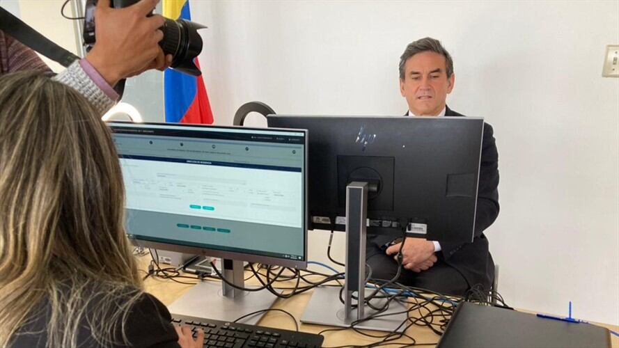 Cédula digital para personas con discapacidad en Bogotá. Foto: Cortesía Consejería Presidencial para la Discapacidad