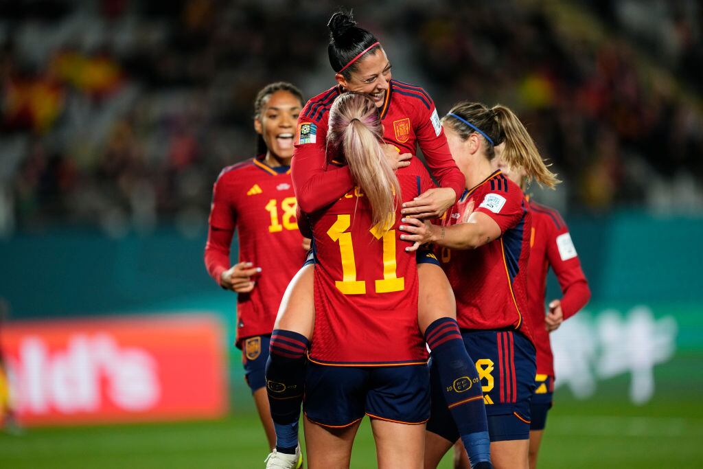 España aseguró su pase a octavos de final del Mundial femenino. (Foto: Jose Breton/Pics Action/NurPhoto via Getty Images)