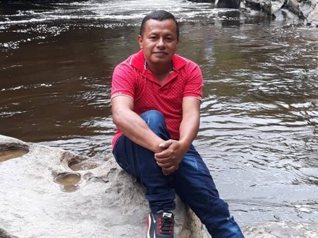 El hombre fue trasladado al municipio de Santander de Quilichao, donde se reencontró con sus familiares . Foto: Cortesía Sucesos Cauca