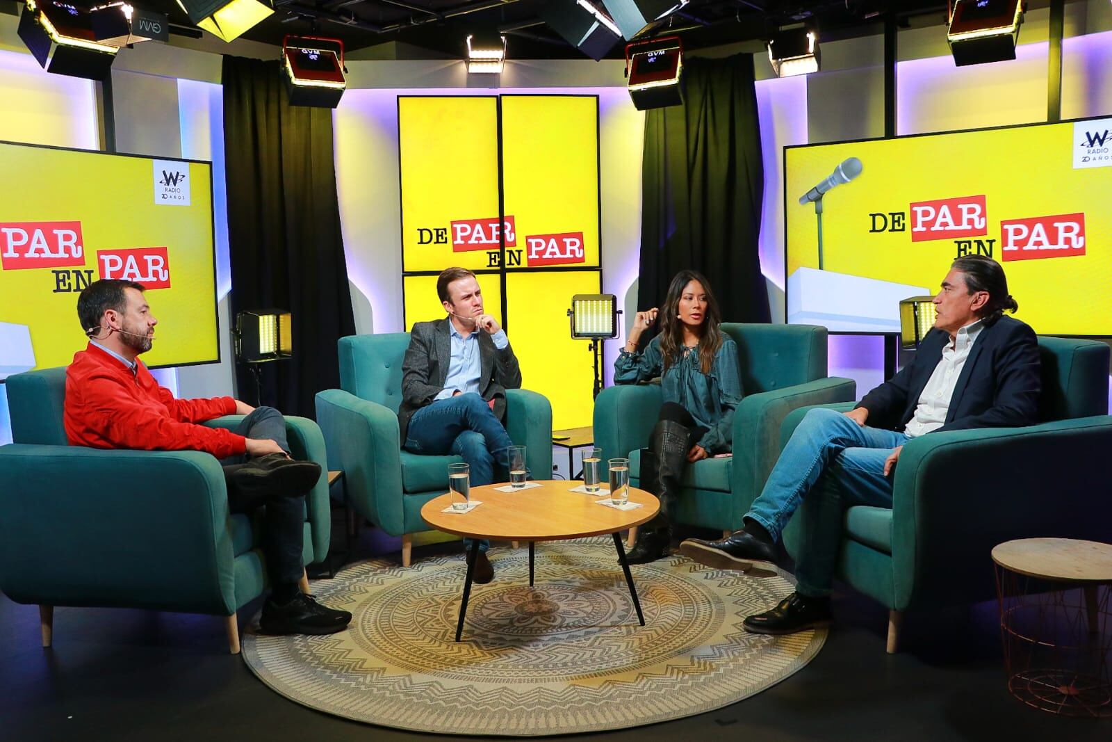 Carlos Fernando Galán y Gustavo Bolívar en W Radio.