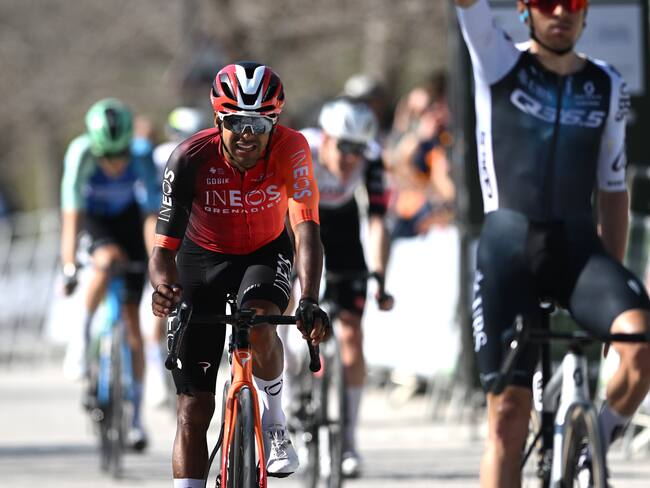Brandon Rivera, ciclista colombiano durante la segunda etapa de la Vuelta a Andalucia. FOTO: by Szymon Gruchalski/Getty Images