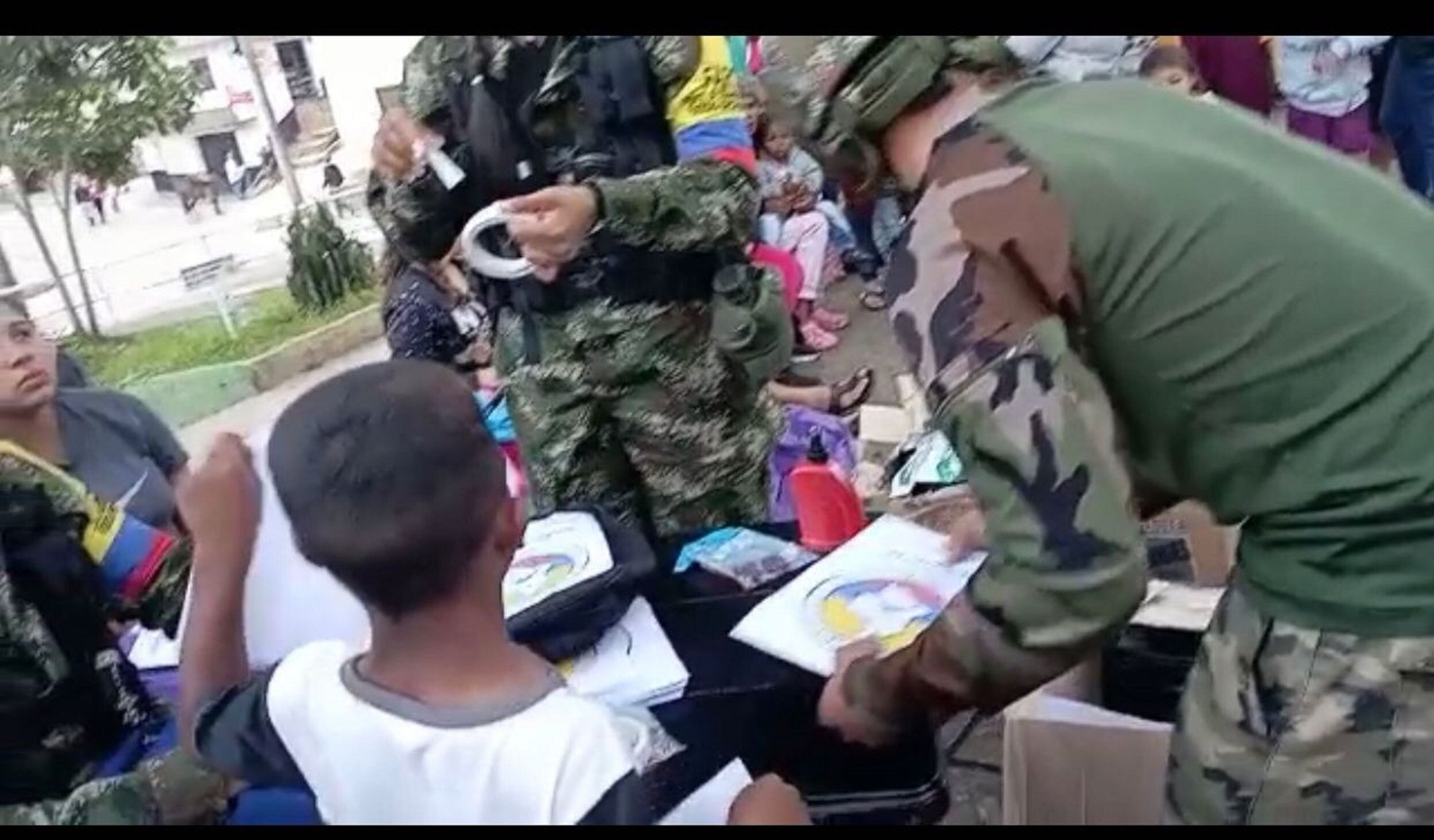 Gobernador de Antioquia denuncia adoctrinamiento a menores de edad. Foto: Cortesía 