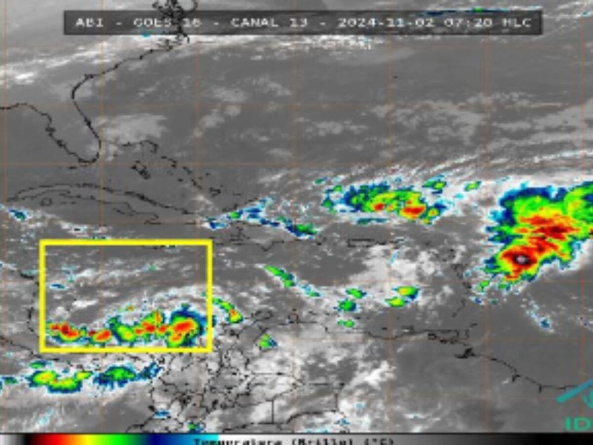 Se intensificarán las lluvias en el Caribe por formación ciclónica