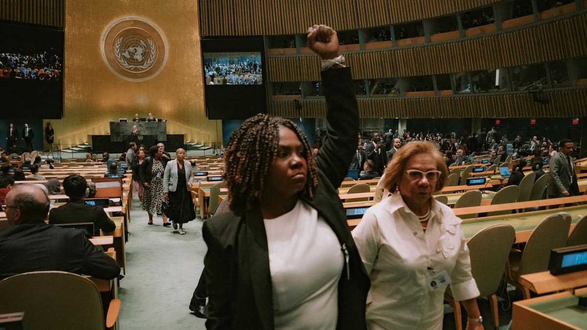 Propusimos pararnos cuando ese señor llegara: Francia Márquez por protesta contra Netanyahu en ONU