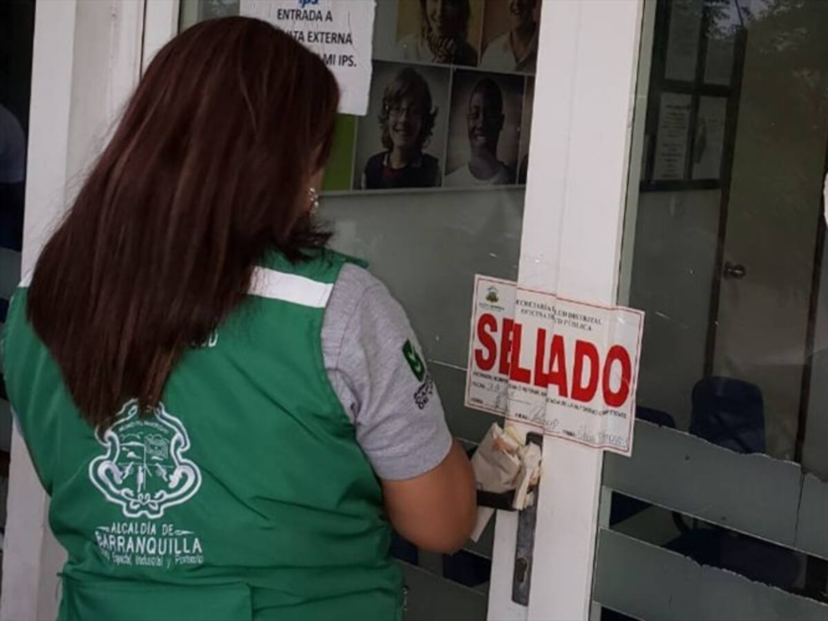 Secretaría de Salud impone medida de cierre a IPS Esimed Barranquilla sur