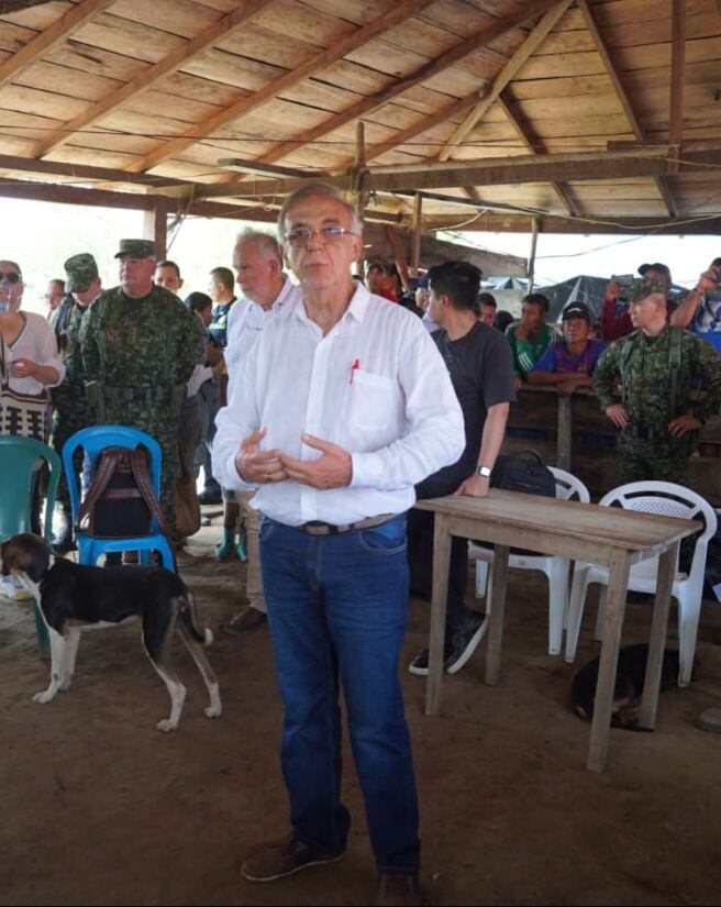 Ministro de Defensa, Iván Velásquez. Foto: Suministrada
