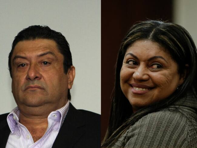 Kiko Gómez y Oneida Pinto. Foto: Colprensa.