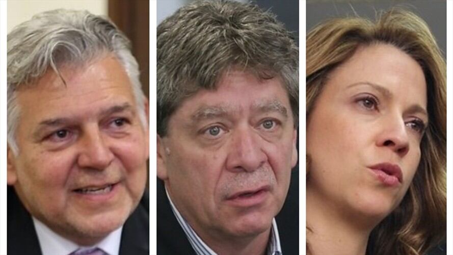 Jaime Cabal, Bruce Macmaster, María Claudia Lacouture. Foto: Colprensa - Álvaro Tavera - Sofía Toscano