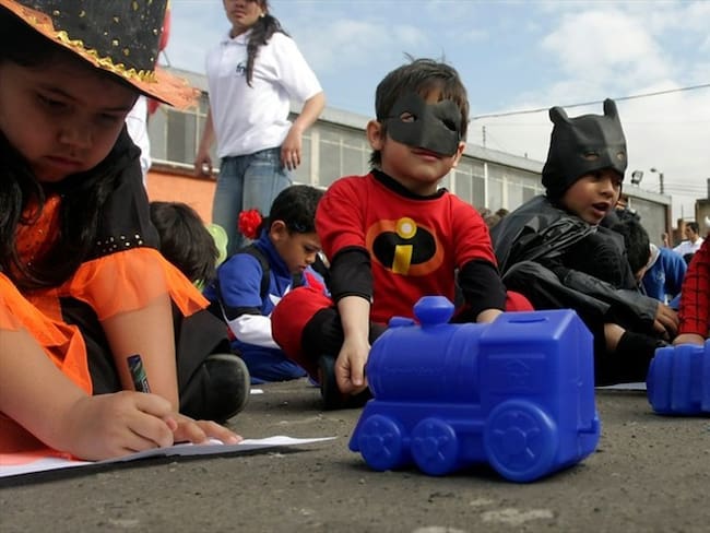 Autoridades anuncian medidas para garantizar seguridad de menores durante Halloween. Foto: Colprensa