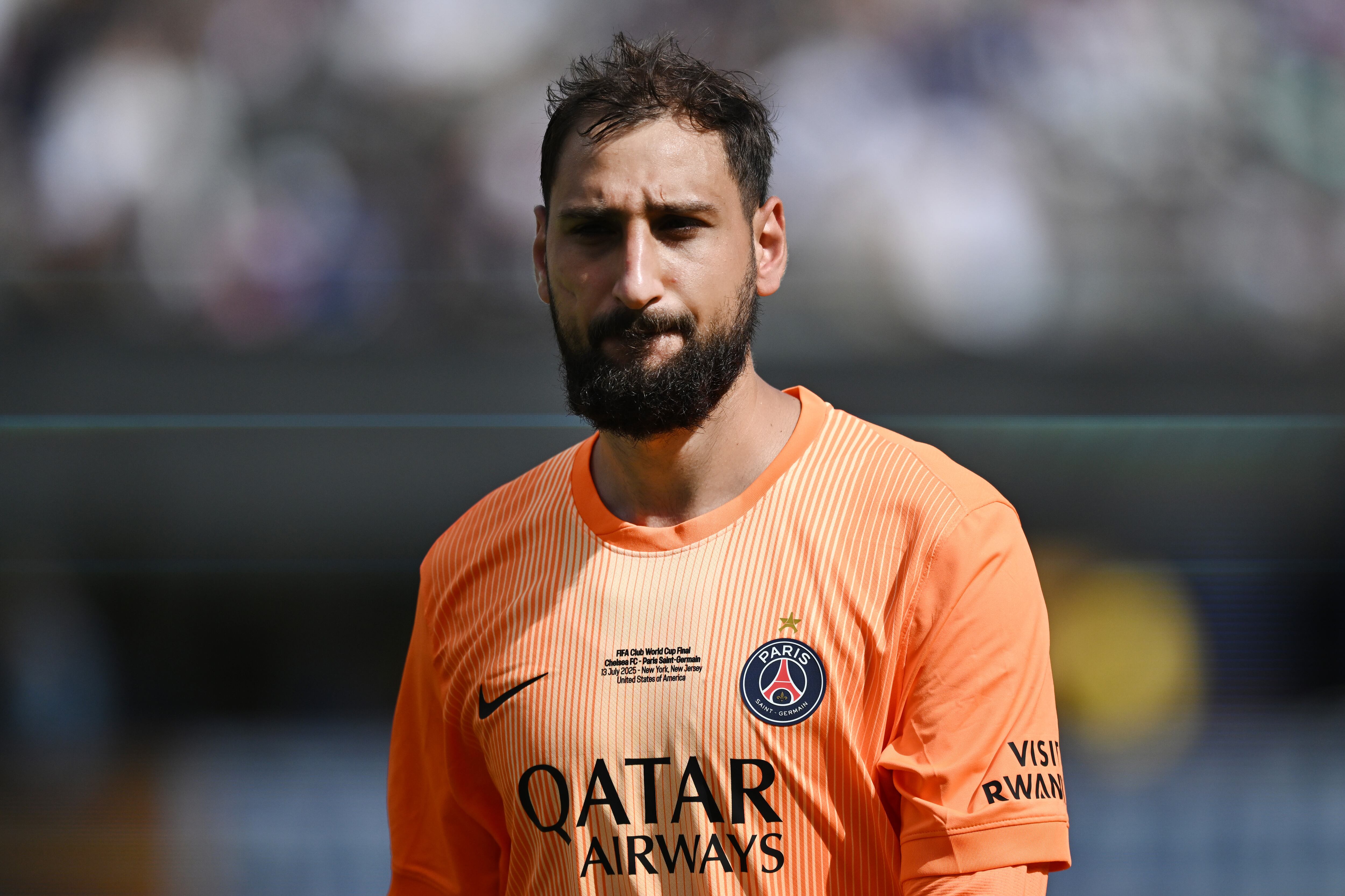 Gianluigi Donarumma durante la final del Mundial de Clubes con el PSG FOTO: Image Photo Agency/Getty Images