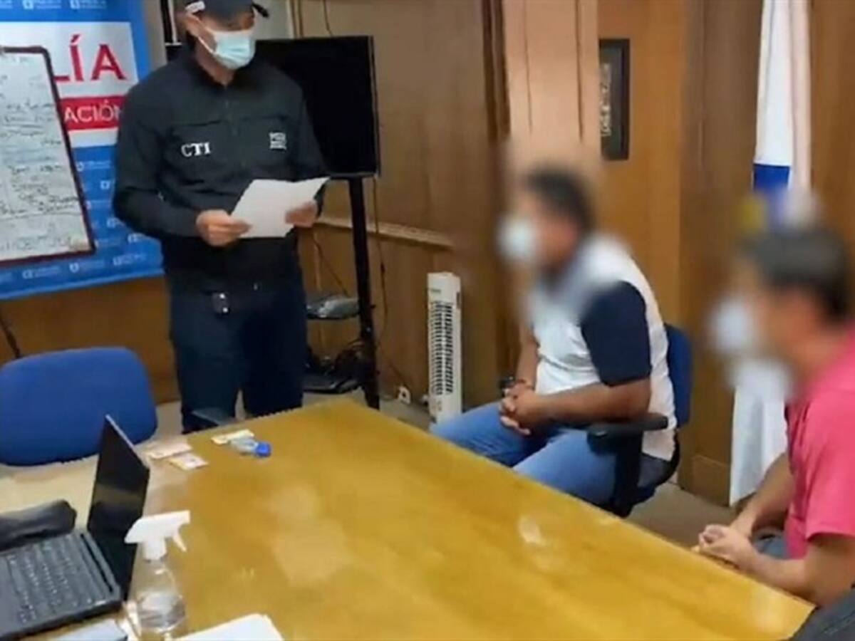Dos funcionarios del CTI de Caldas fueron capturados por presuntos actos ilícitos