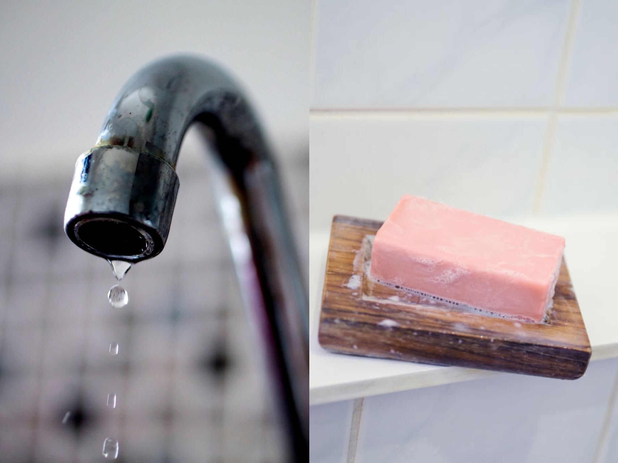Agua y jabón imagen de referencia. Foto: Getty Images.
