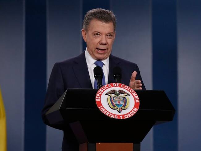 Santos estará en Paraguay en una visita oficial. Foto: Colprensa