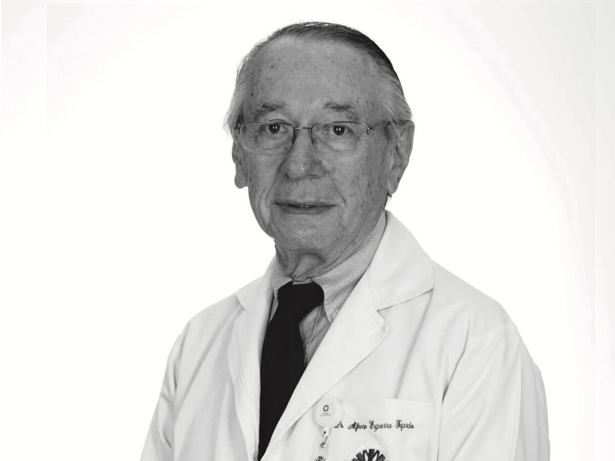 Murió el médico Alfonso Esguerra Fajardo, uno de los fundadores de la Fundación Santa Fe