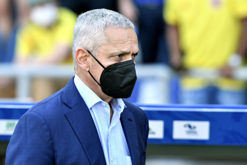 Reinaldo Rueda.January 28, 2022 in Barranquilla, Colombia. (Photo by Gabriel Aponte/Getty Images)