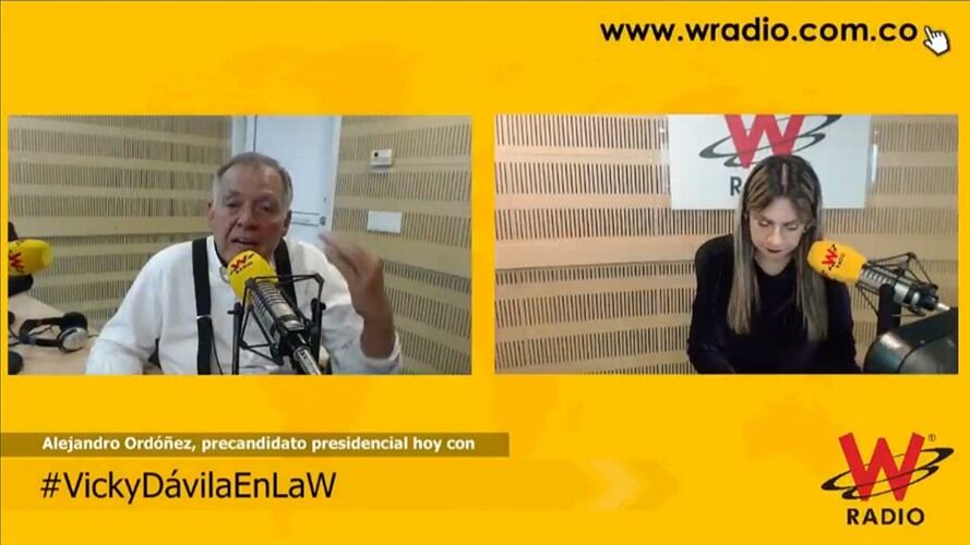 Alejandro Ordóñez. Foto: W Radio