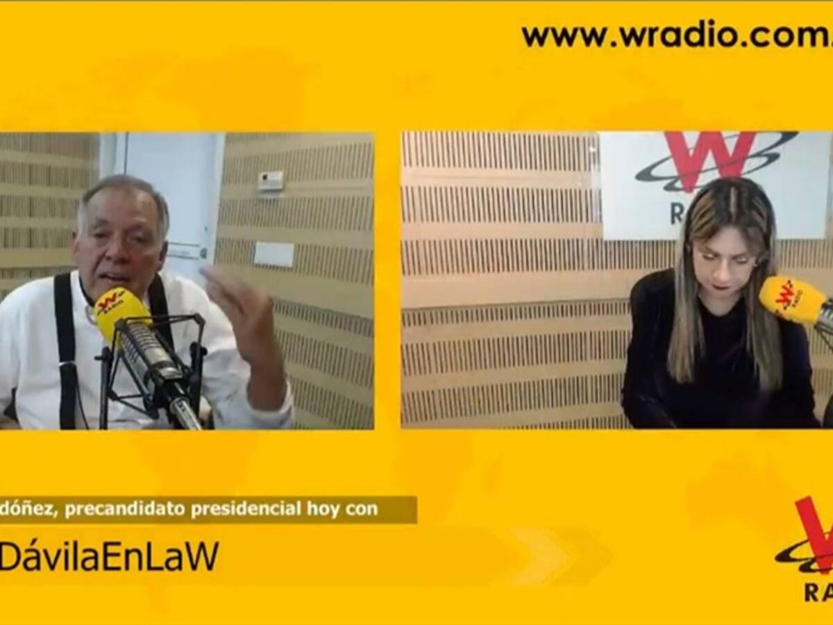 “Yo soy el auténtico representante del No”, afirma Alejandro Ordóñez