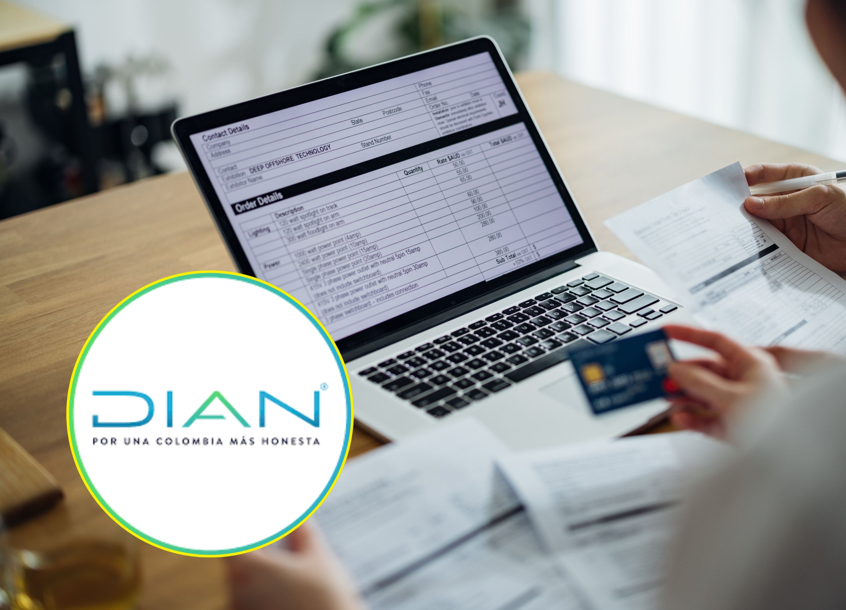 Imagen de referencia de declaración de renta. Foto: GettyImages.