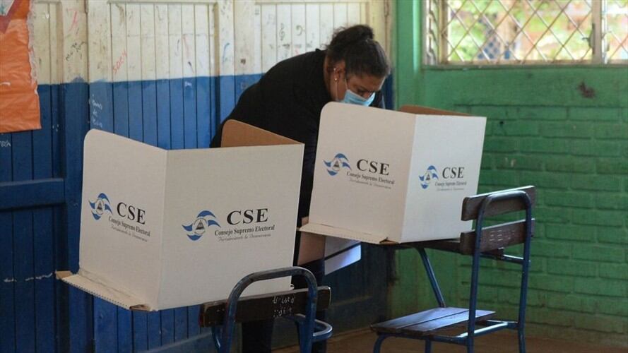 Elecciones en Nicaragua . Foto: STRINGER/AFP via Getty Images