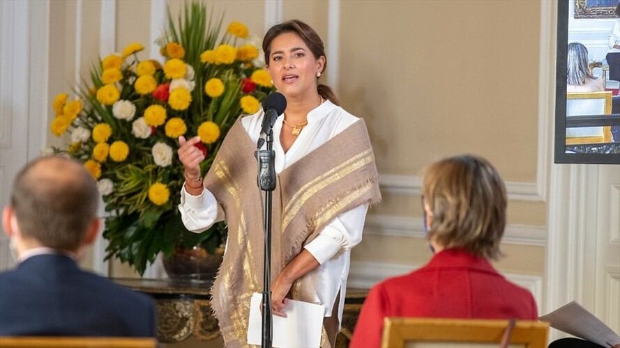 María Juliana Ruiz hace un llamado a velar por la protección de los niños. Foto: Colprensa