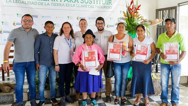 “Es preferible ver a los guerrilleros capacitándose y no matando gente”. Foto: Agencia Nacional de Tierras