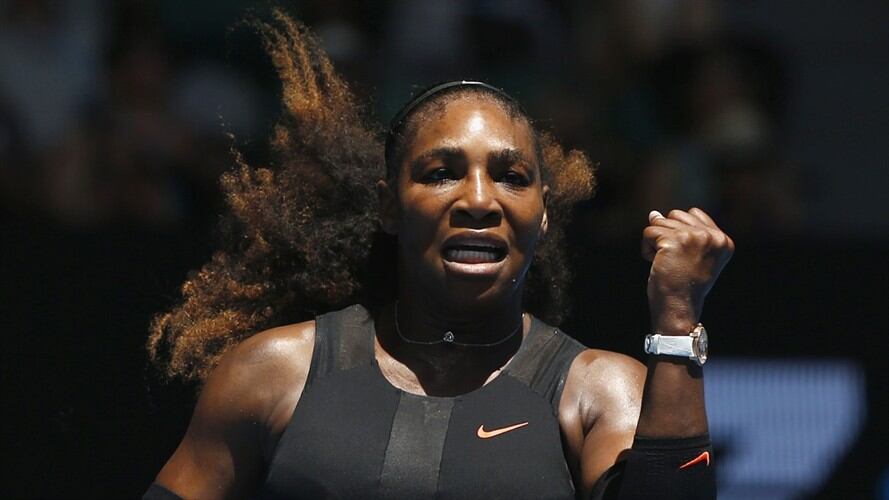 Las tenistas Serena Williams. Foto: Agencia Reuters