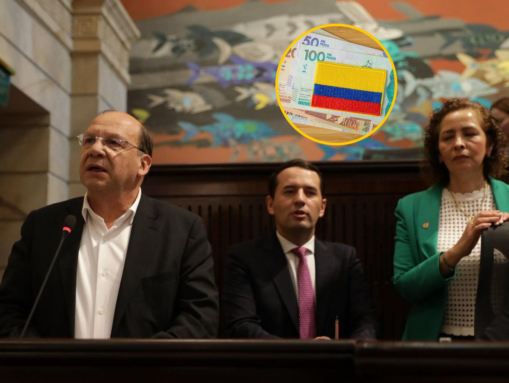 Congreso aprobó en primer debate Presupuesto General para 2026 con reducción en $10 billones. Fotos: suministrada y Getty Images.