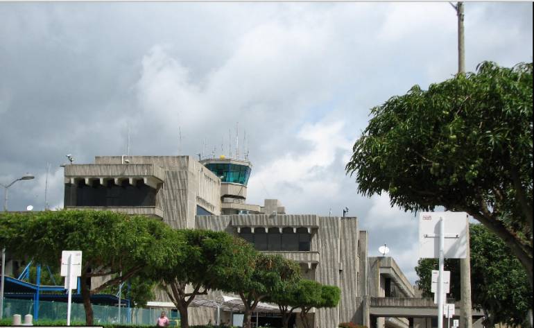Aeropuerto Ernesto Cortissoz de Barranquilla. Foto: Colprensa.
