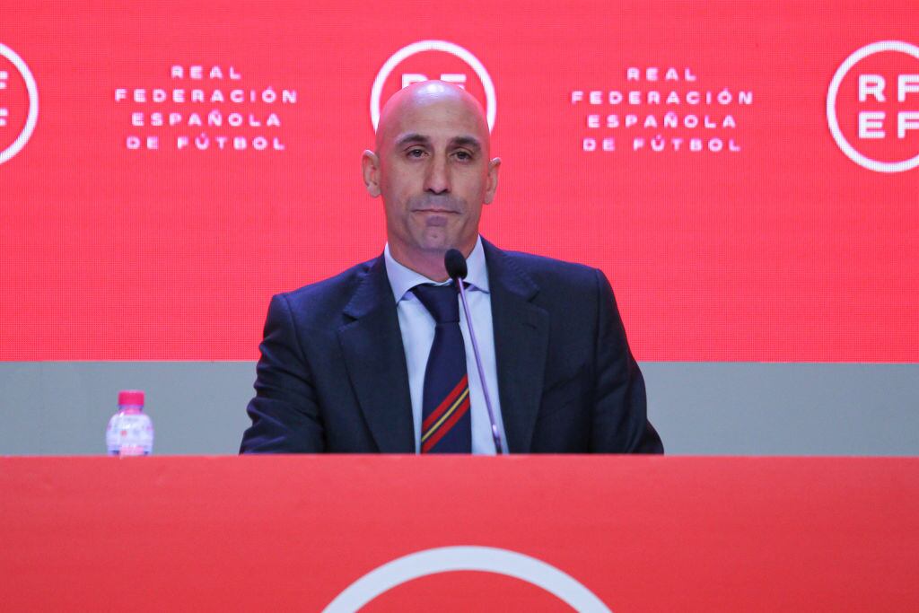 Luis Rubiales, presidente de la RFEF (Federación Española de Fútbol ). Foto: Irina R. Hipolito/Europa Press via Getty Images.