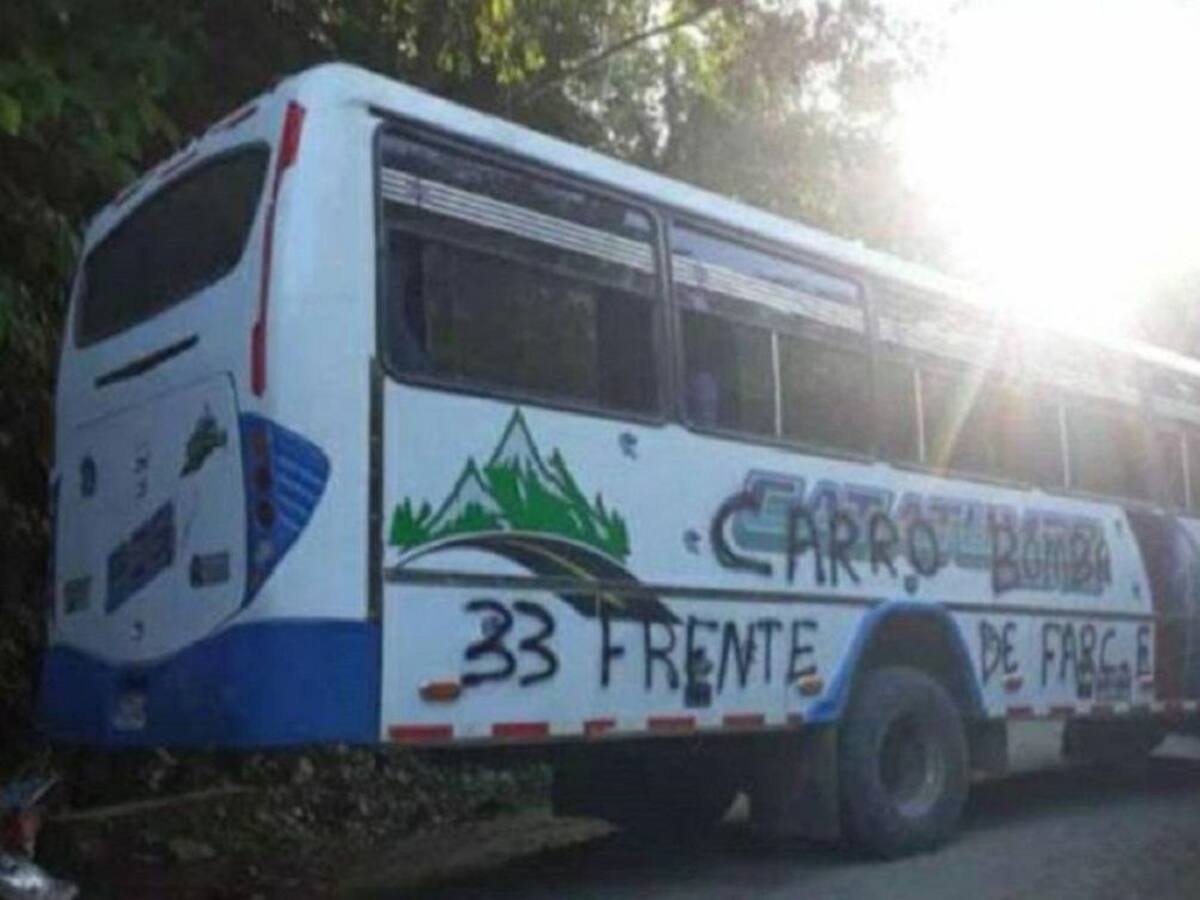 Descartaron explosivos en bus intermunicipal en el Catatumbo