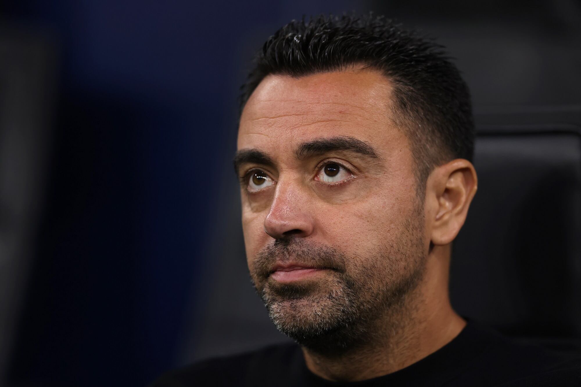 Xavi Hernández. (Photo by Jonathan Moscrop/Getty Images)