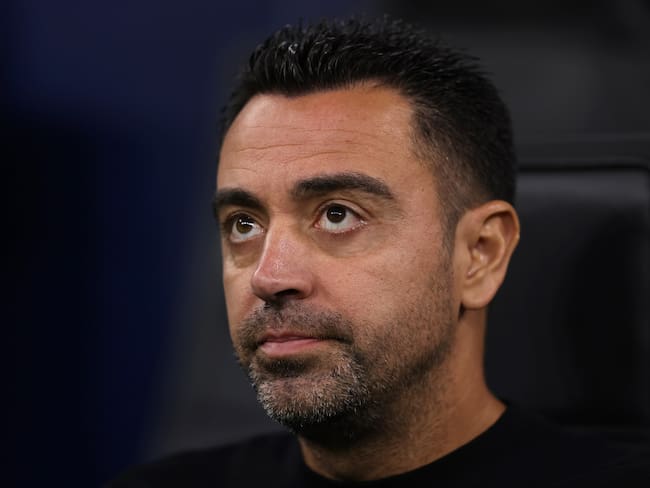 Xavi Hernández. (Photo by Jonathan Moscrop/Getty Images)