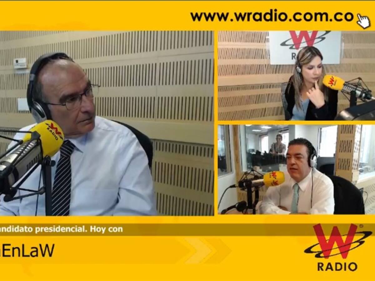 De La Calle habla sobre Fajardo e Iván Duque