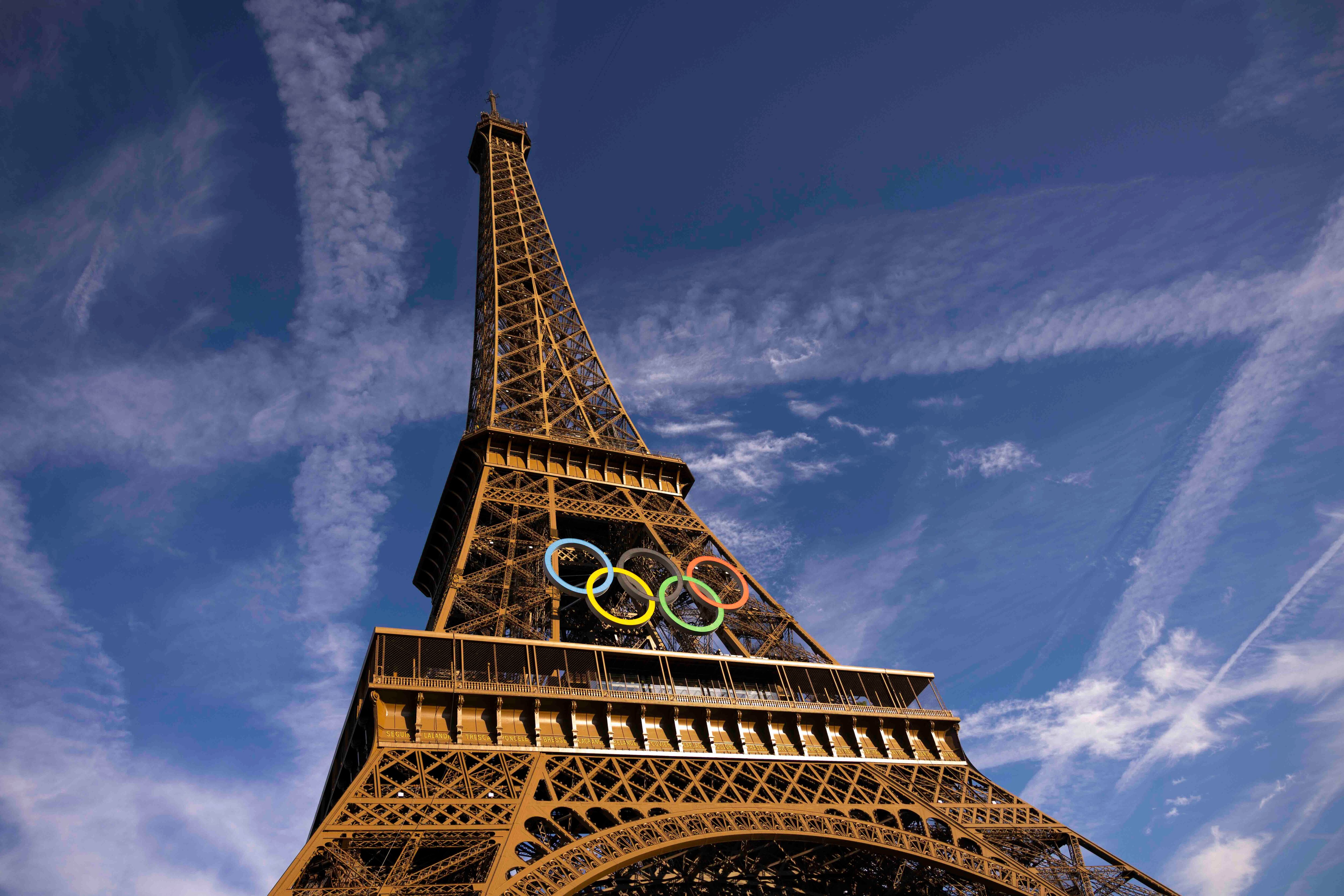 Juegos Olímpicos de París 2024, vista de la Torre Eiffel (GettyImages)