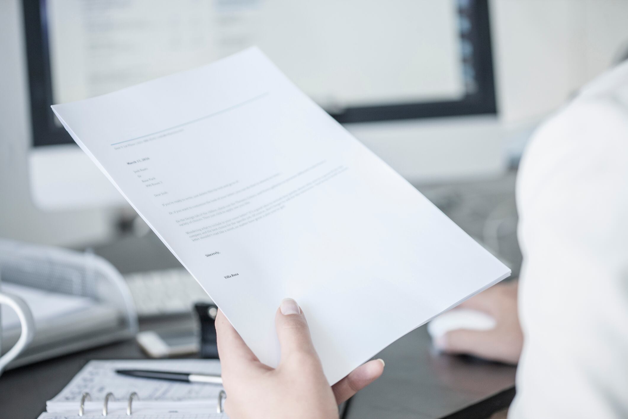 Imagen de referencia documento. Foto: Getty Images.