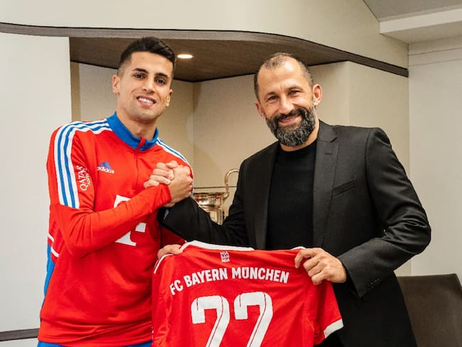 Joao Cancelo ficha por el Bayern Munich. Foto: Twittrer Oficial Bayern Munich.