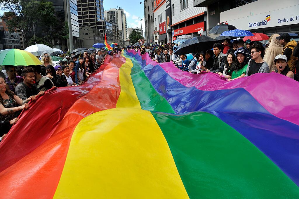 Marchas por Mes del Orgullo LGTBI  (Photo credit should read GUILLERMO LEGARIA/AFP via Getty Images)