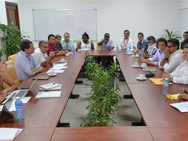 Diálogos del Gobierno con las Farc. Foto: Colprensa.