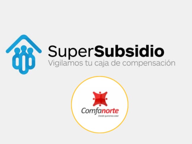 Logo de SuperSubsidio y Comfanorte