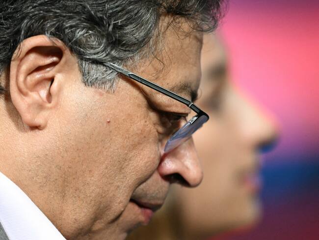 Colombia's President Gustavo Petro attends the third session of the G20 Leaders' Meeting in Rio de Janeiro, Brazil, on November 19, 2024. Mauro Pimentel/AFP via Getty Images)