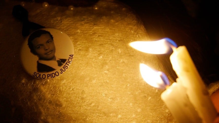 No claudicamos. Lo que haya que hacer civilizadamente lo haremos: Luis Colmenares, padre de Luis Andrés Colmenares. Foto: Colprensa / MAURICIO ALVARADO