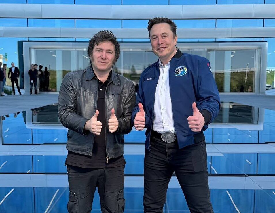 Milei y Musk acuerdan fomentar en Argentina "las ideas de la libertad" con "un gran evento". Foto: Cuenta de X de @elonmusk