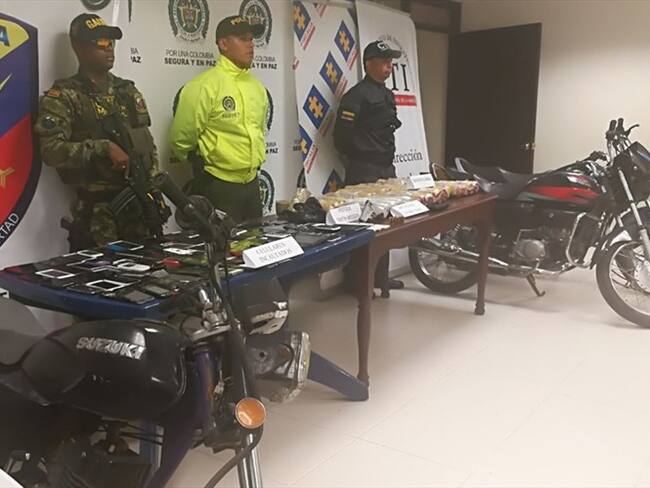 Duro golpe a bandas delincuenciales en Popayán, Cauca. Foto: Policía Metropolitana de Popayán