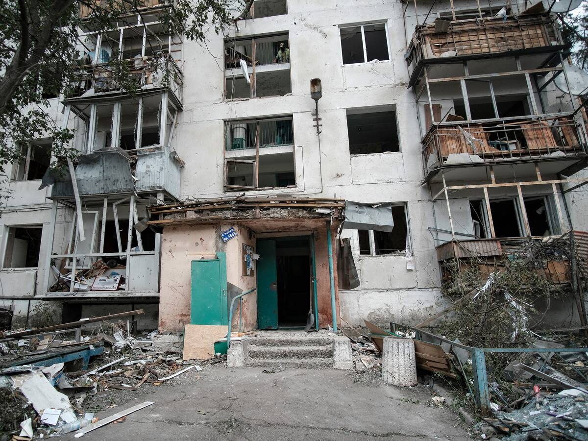 Ucrania reportó al menos 20 personas muertas en bombardeos rusos