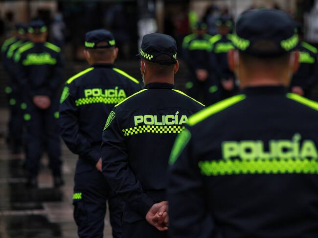Policía Nacional. Foto: (Colprensa - Camila Díaz)