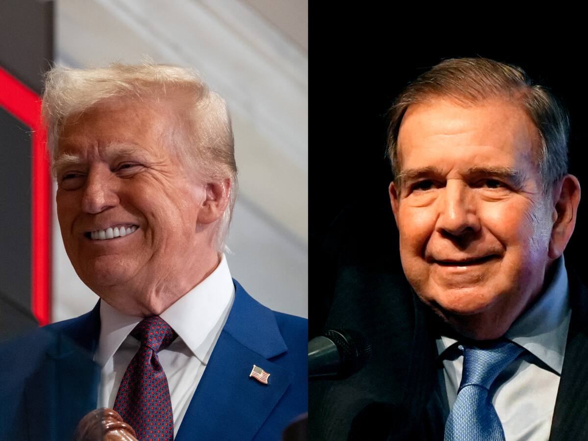 Trump dice que María Corina Machado y Edmundo González expresan “la voluntad del pueblo venezolano”