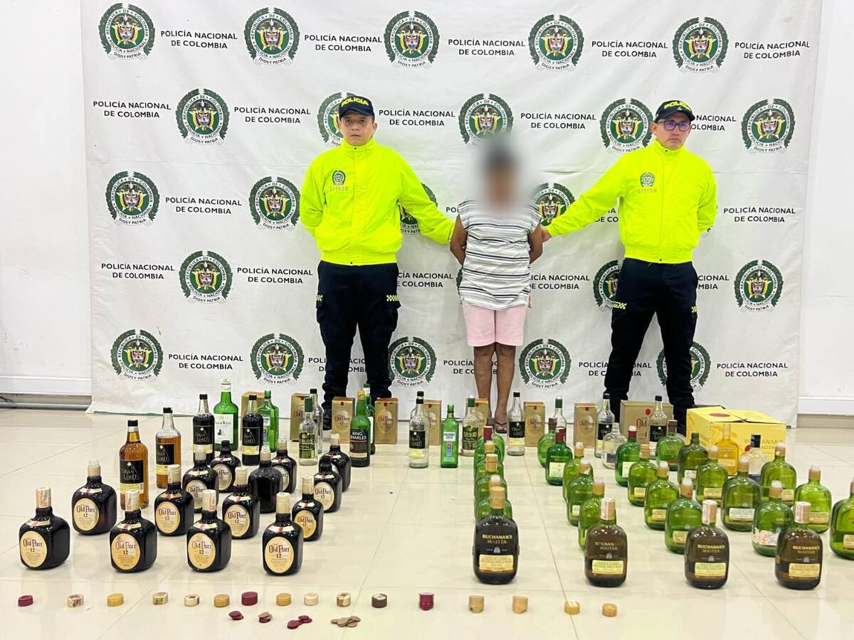 Policía desmantela fábrica de licor adulterado en Montería: una mujer fue capturada