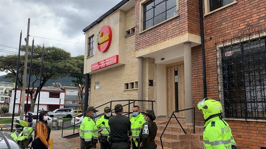 Sede del Partido Mais fue víctima de hurto. Foto: Twitter @castroyleon